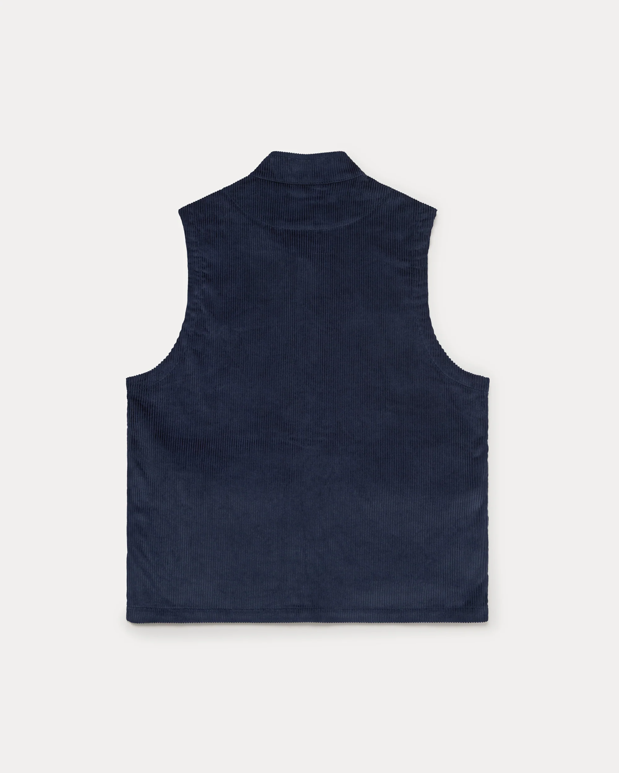 Cord Wandle Vest  - Navy - Image 4