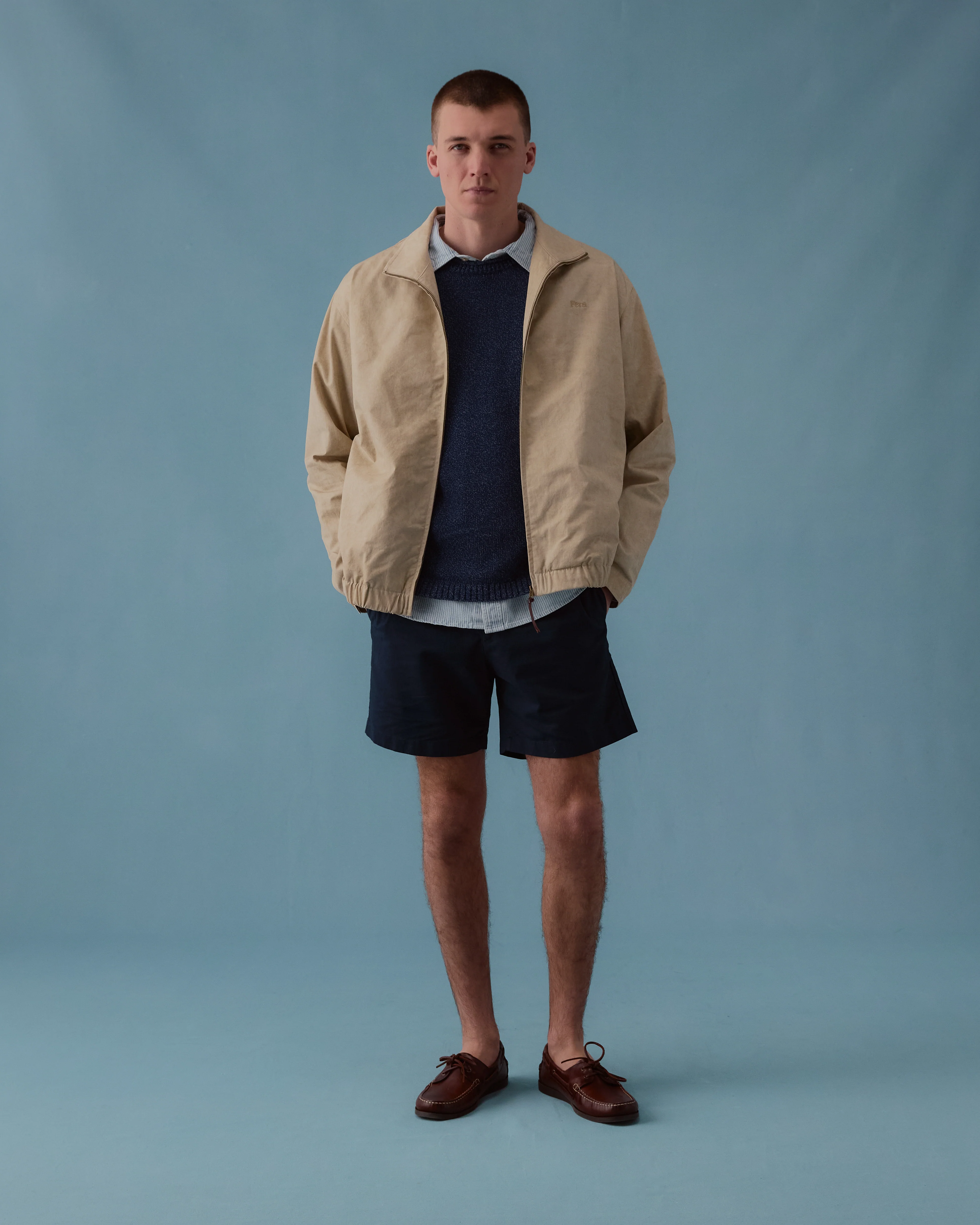 Cotton Windbreaker - Sand - Image 2