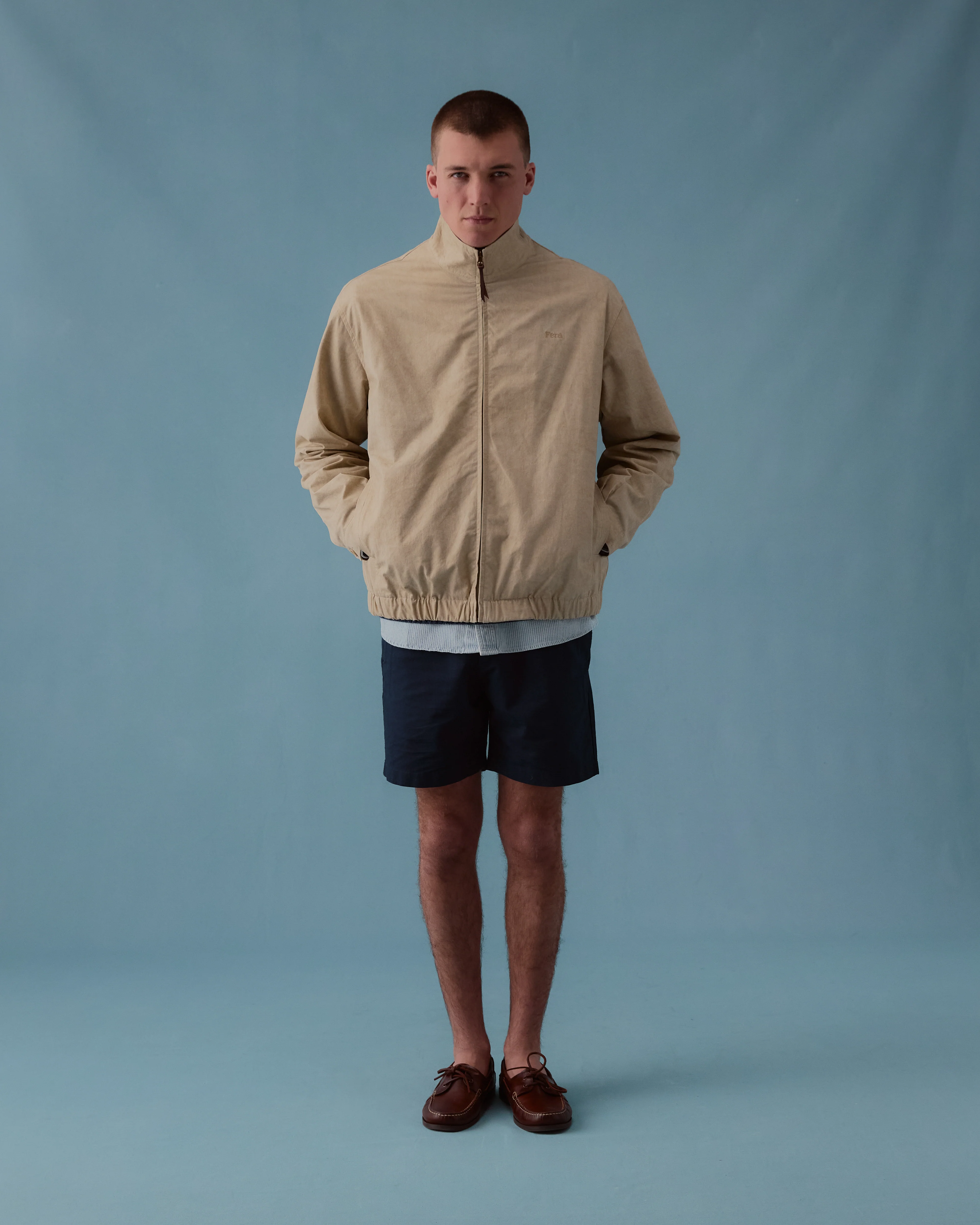 Cotton Windbreaker - Sand - Image 4