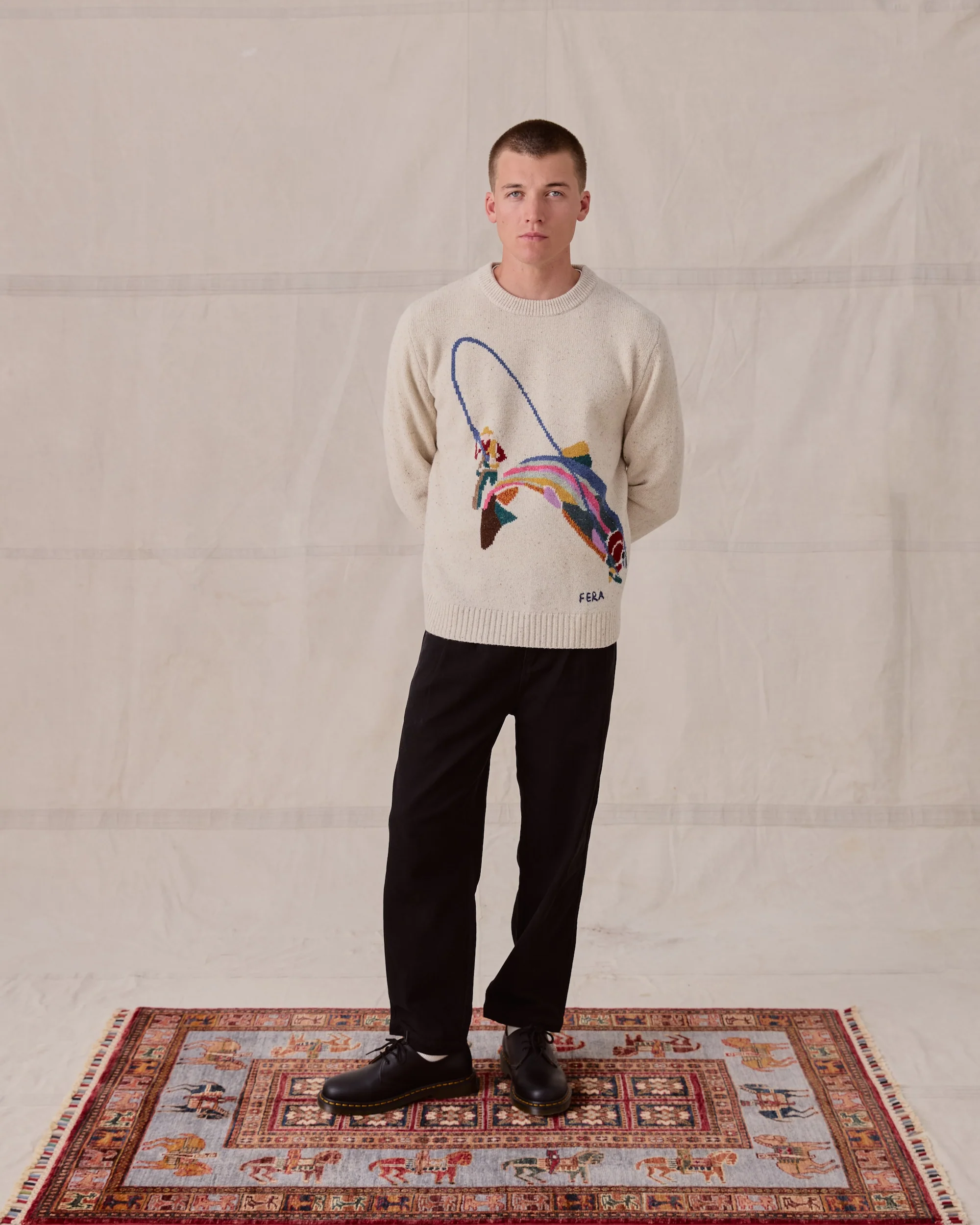 Double Haul Knit - Ecru - Image 3