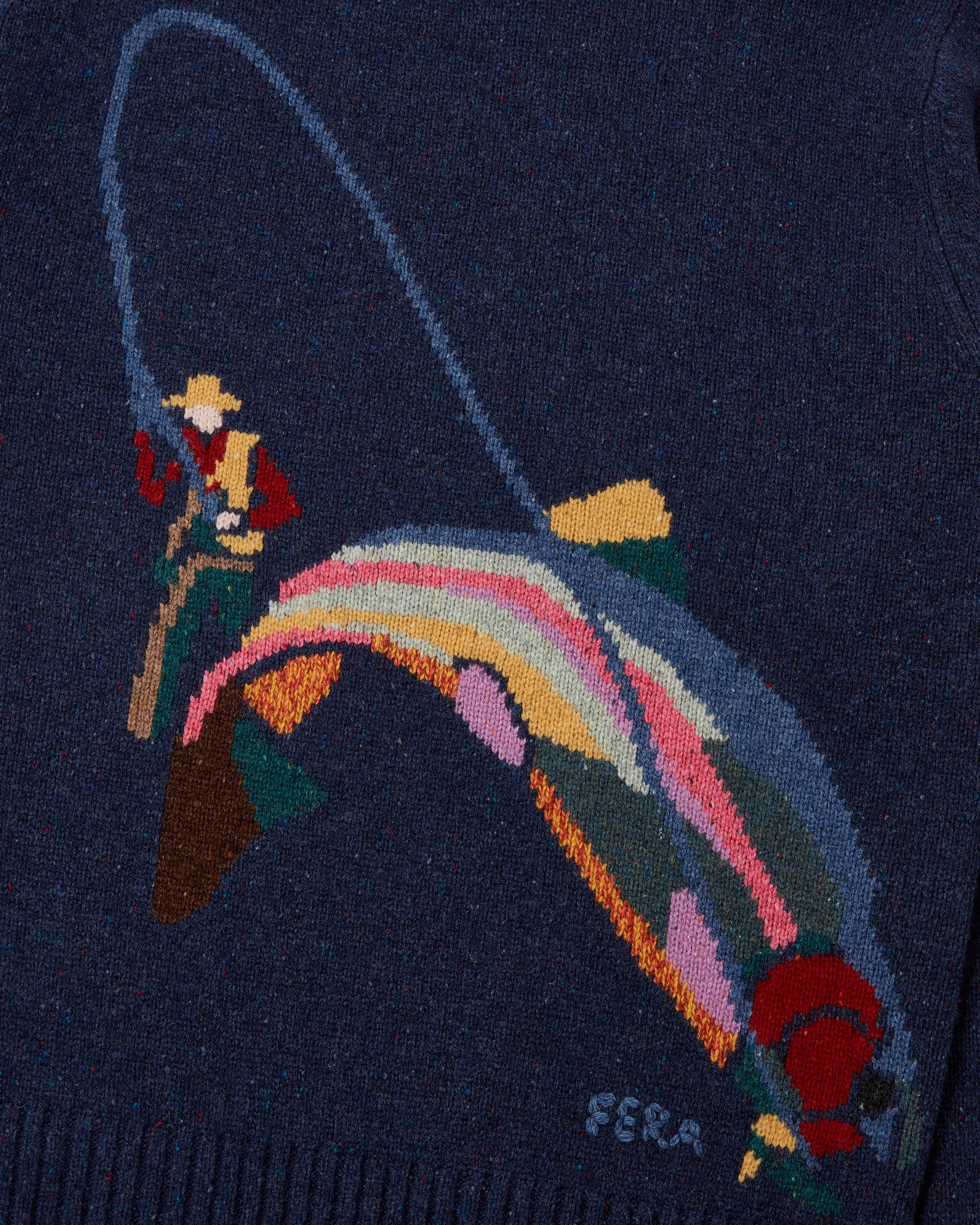 Double Haul Knit - Navy - Image 5
