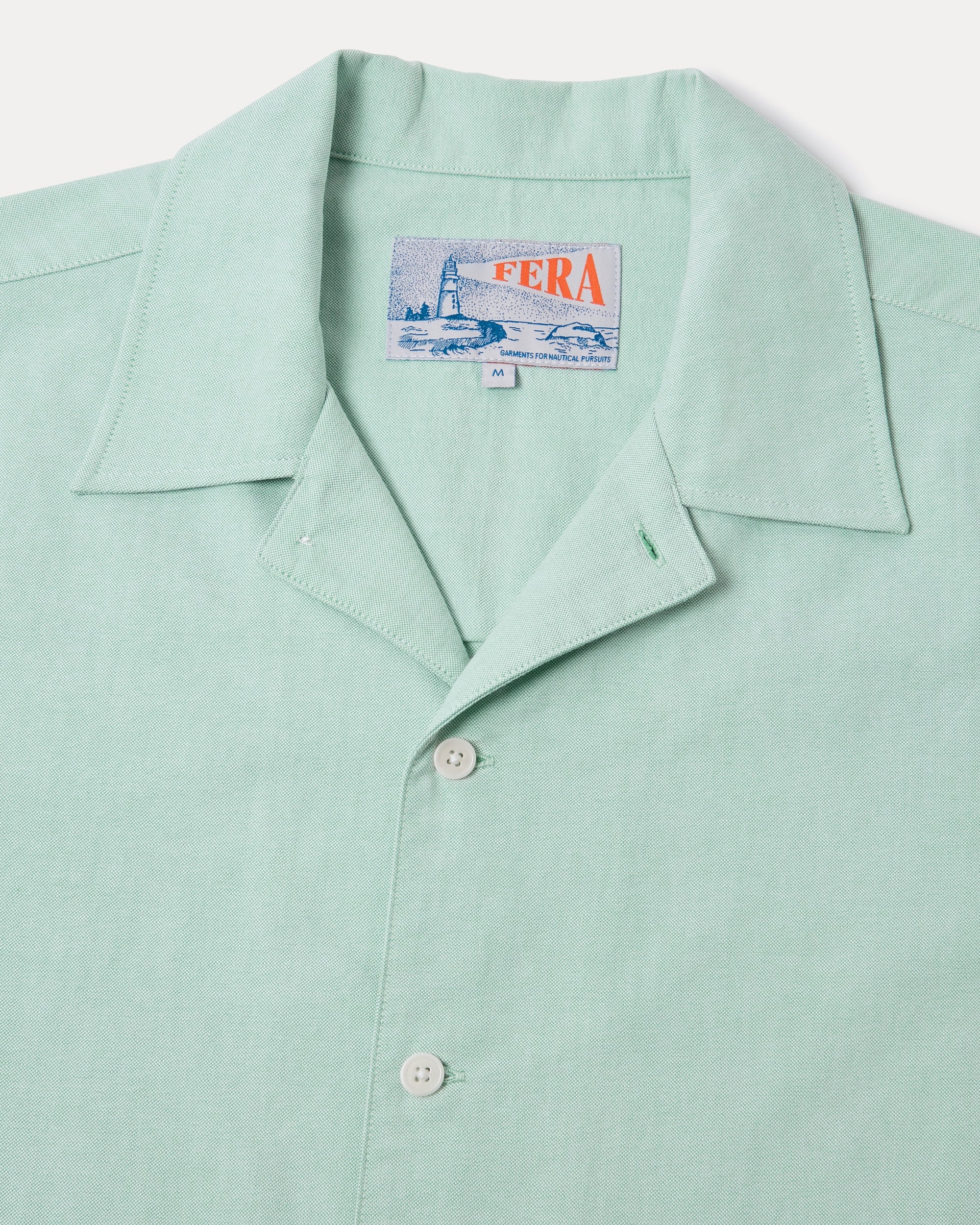 Embroidered Dune Shirt - Mint - Image 6