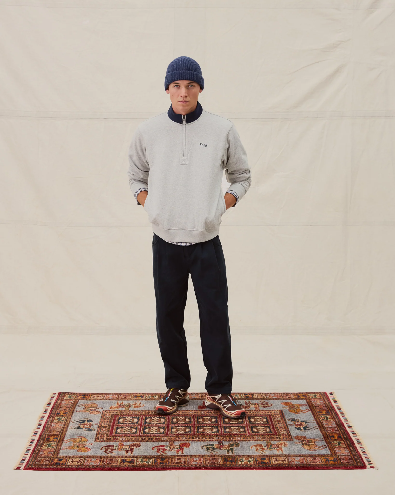 Quarter Zip - Grey - Image 4
