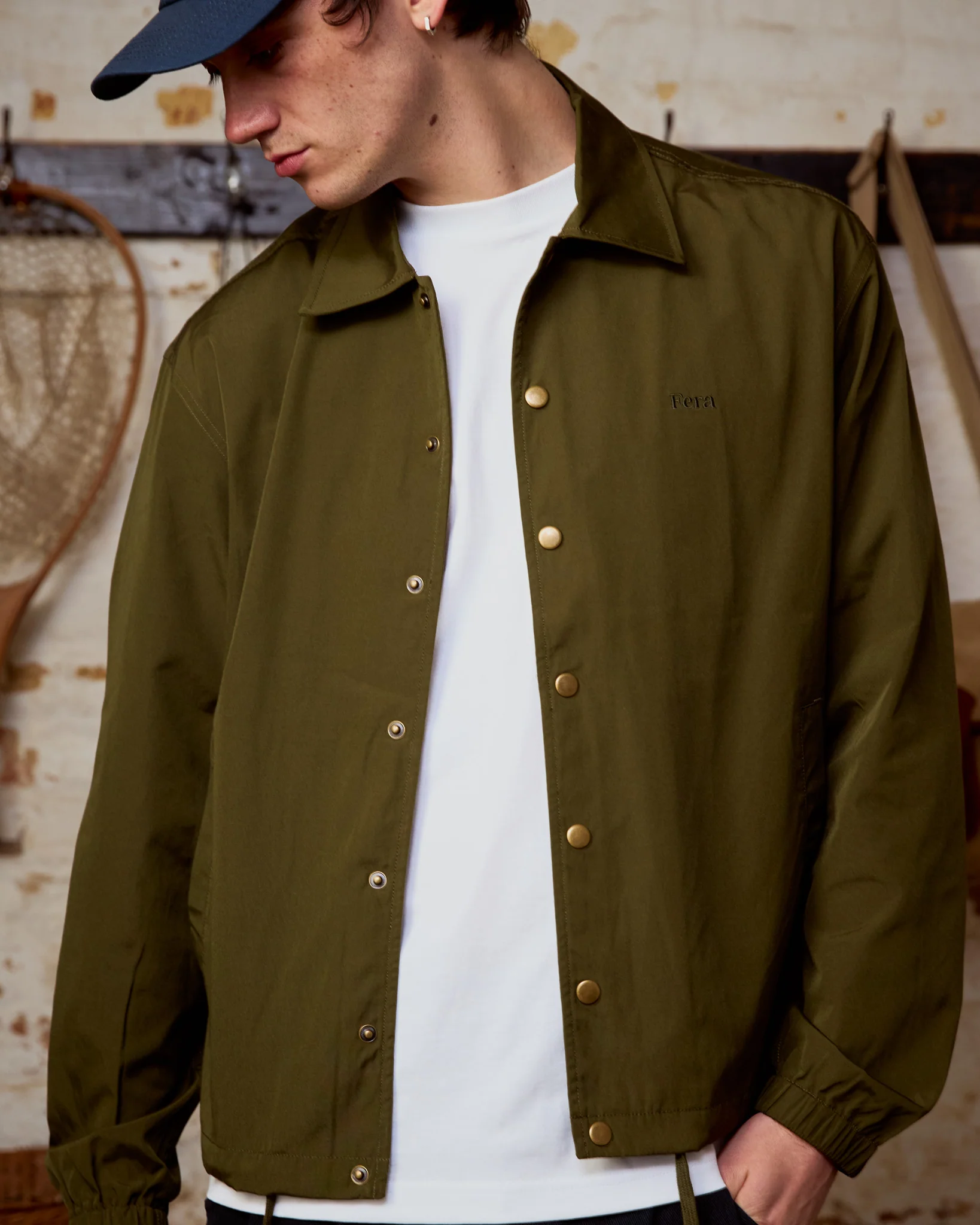Coach Jacket - Green - Image 5