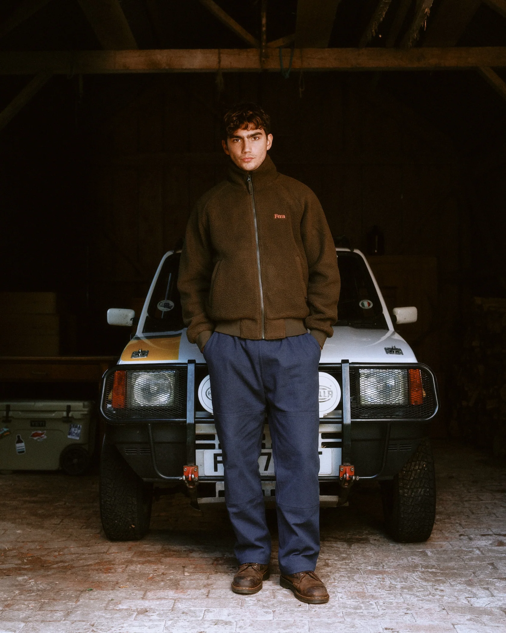 Hapwarm Fleece Jacket - Moss Green - Image 3