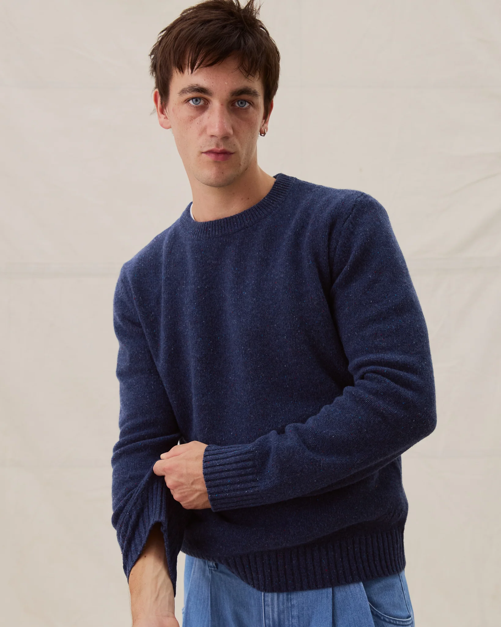 Peewit Knit - Navy - Image 3