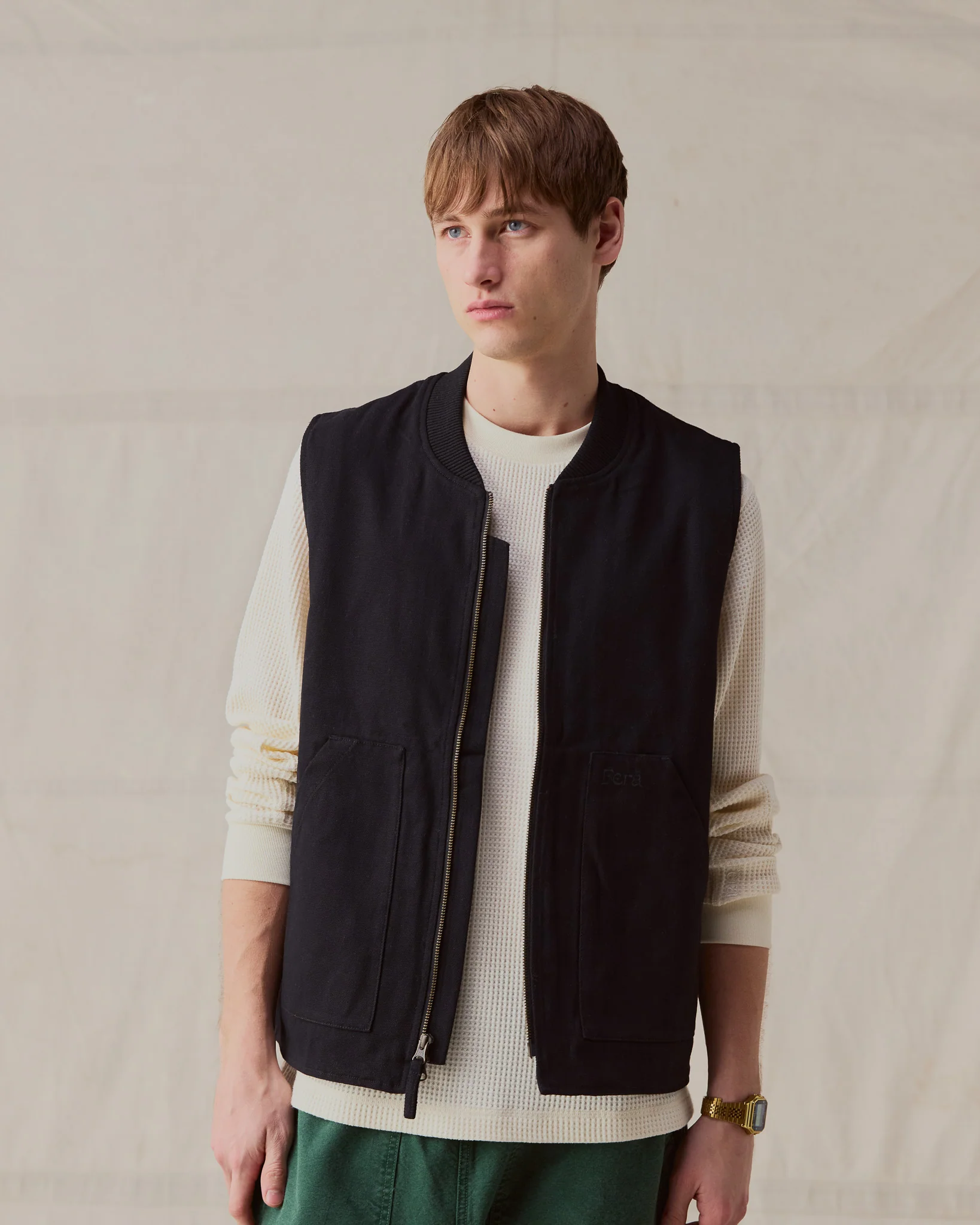 Poacher Gilet - Black - Image 4