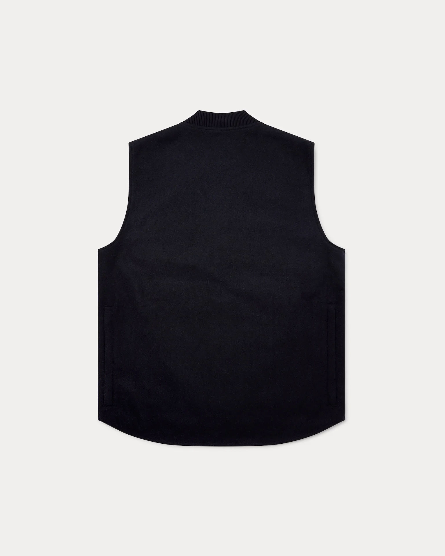 Poacher Gilet - Navy Wool - Image 9