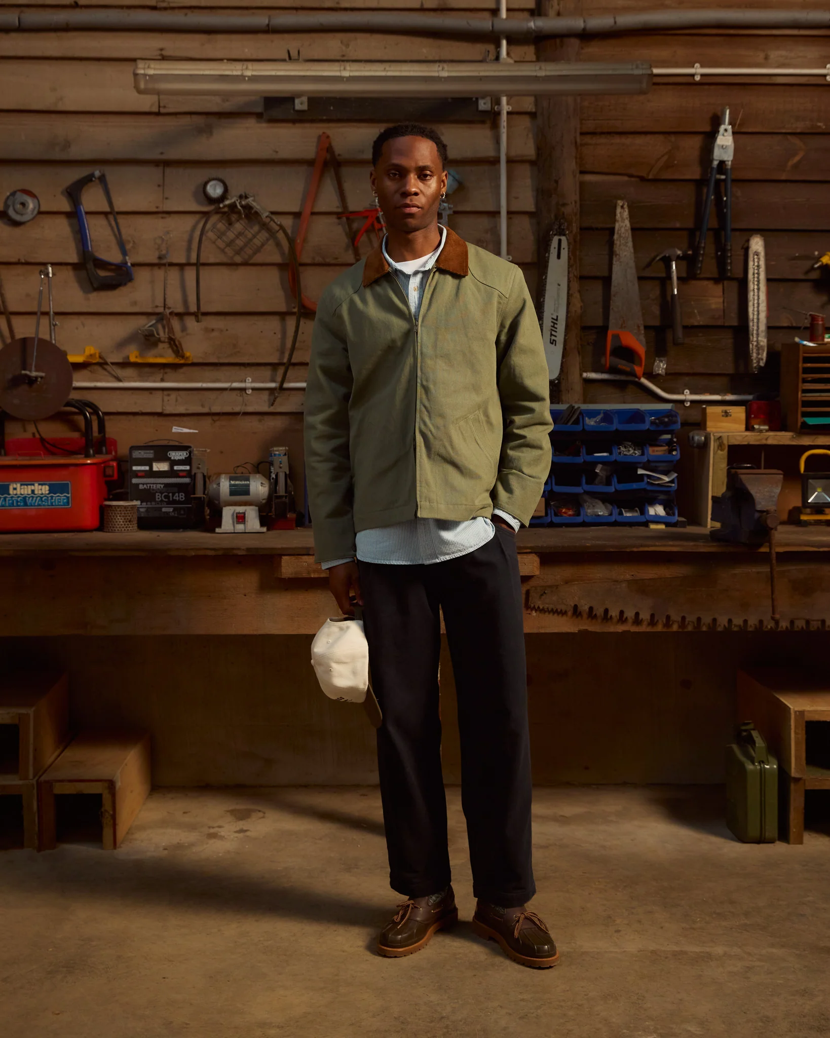 Shire Jacket - Canvas Lined - Green - Image 3