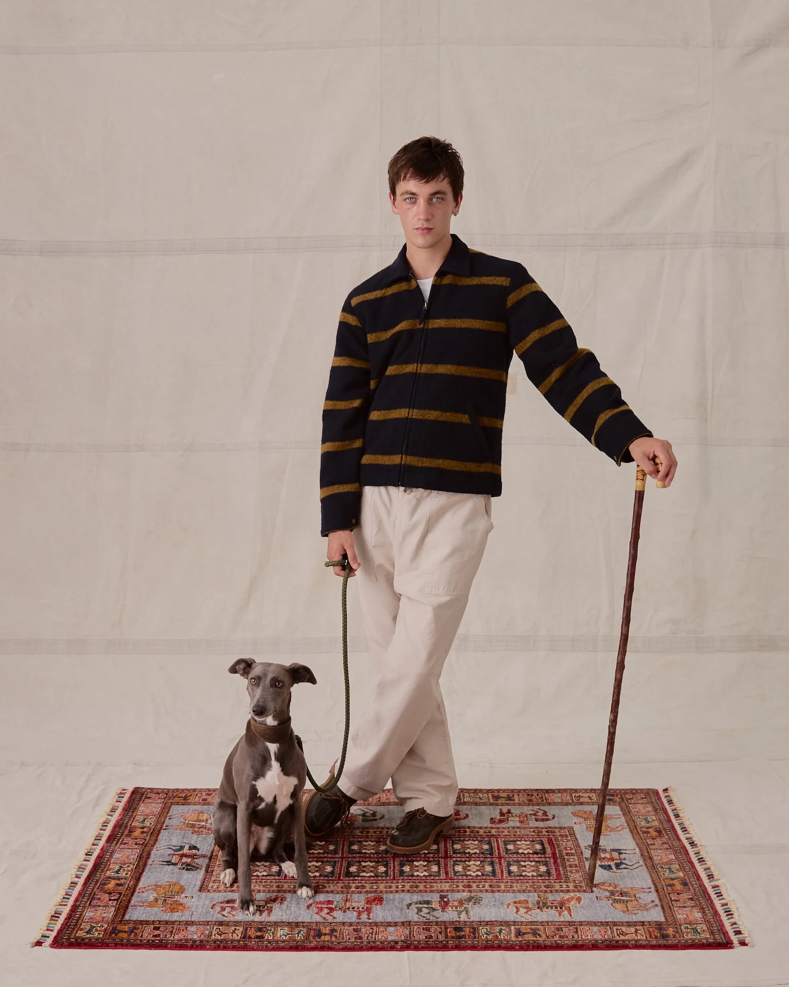 Shire Jacket - Striped Wool - Image 2
