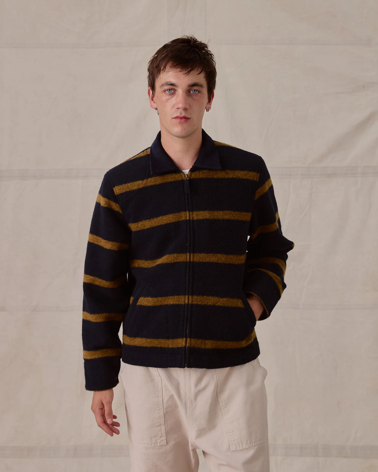 Shire Jacket - Striped Wool - Image 3