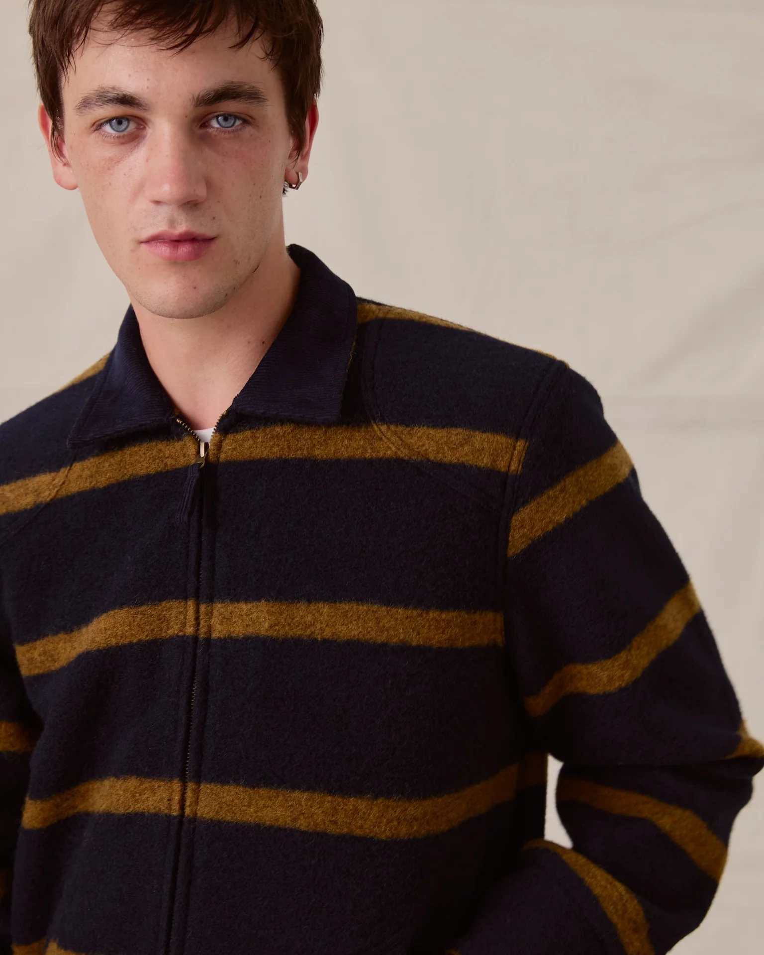 Shire Jacket - Striped Wool - Image 5