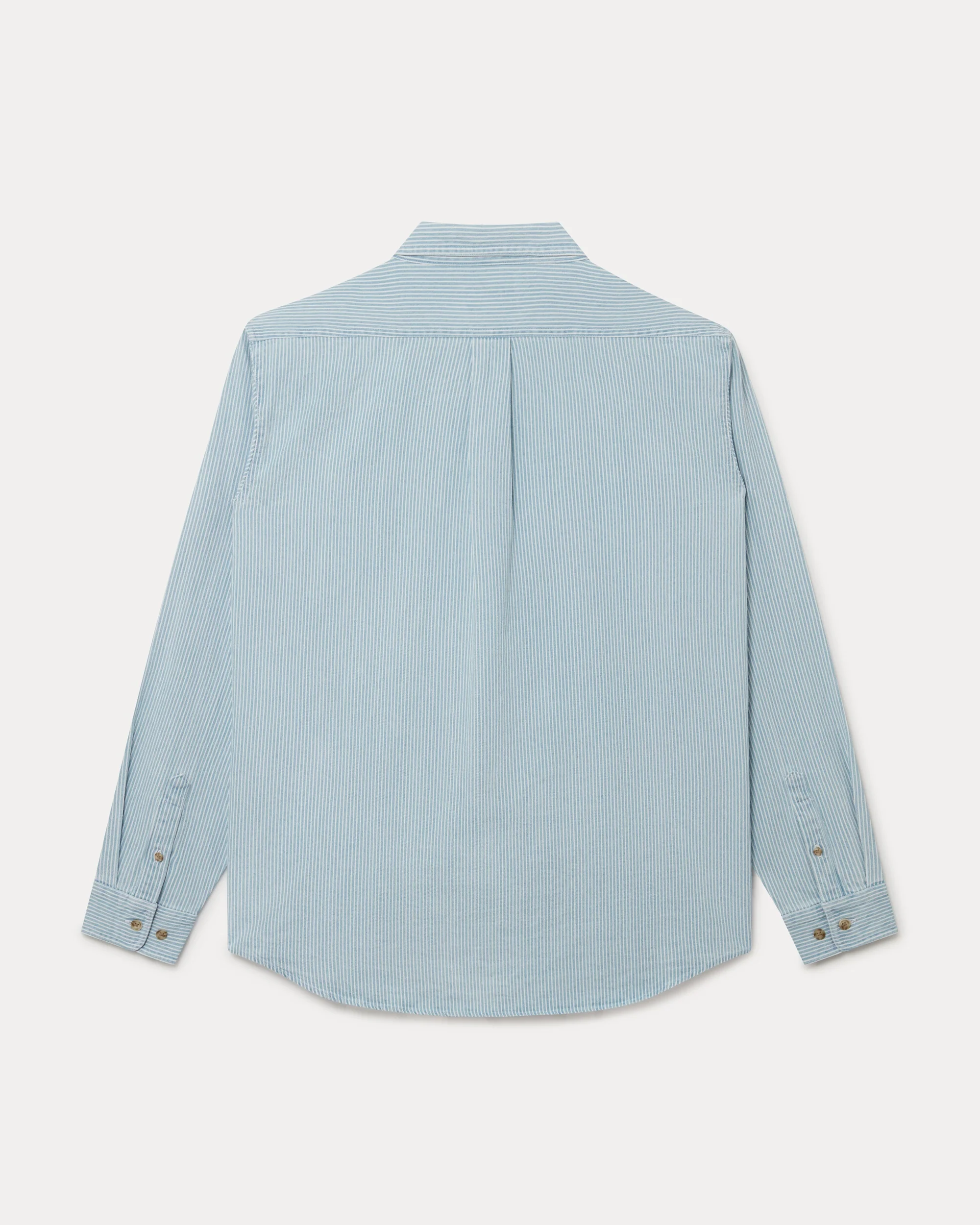 Striped Denim Shirt - Image 5