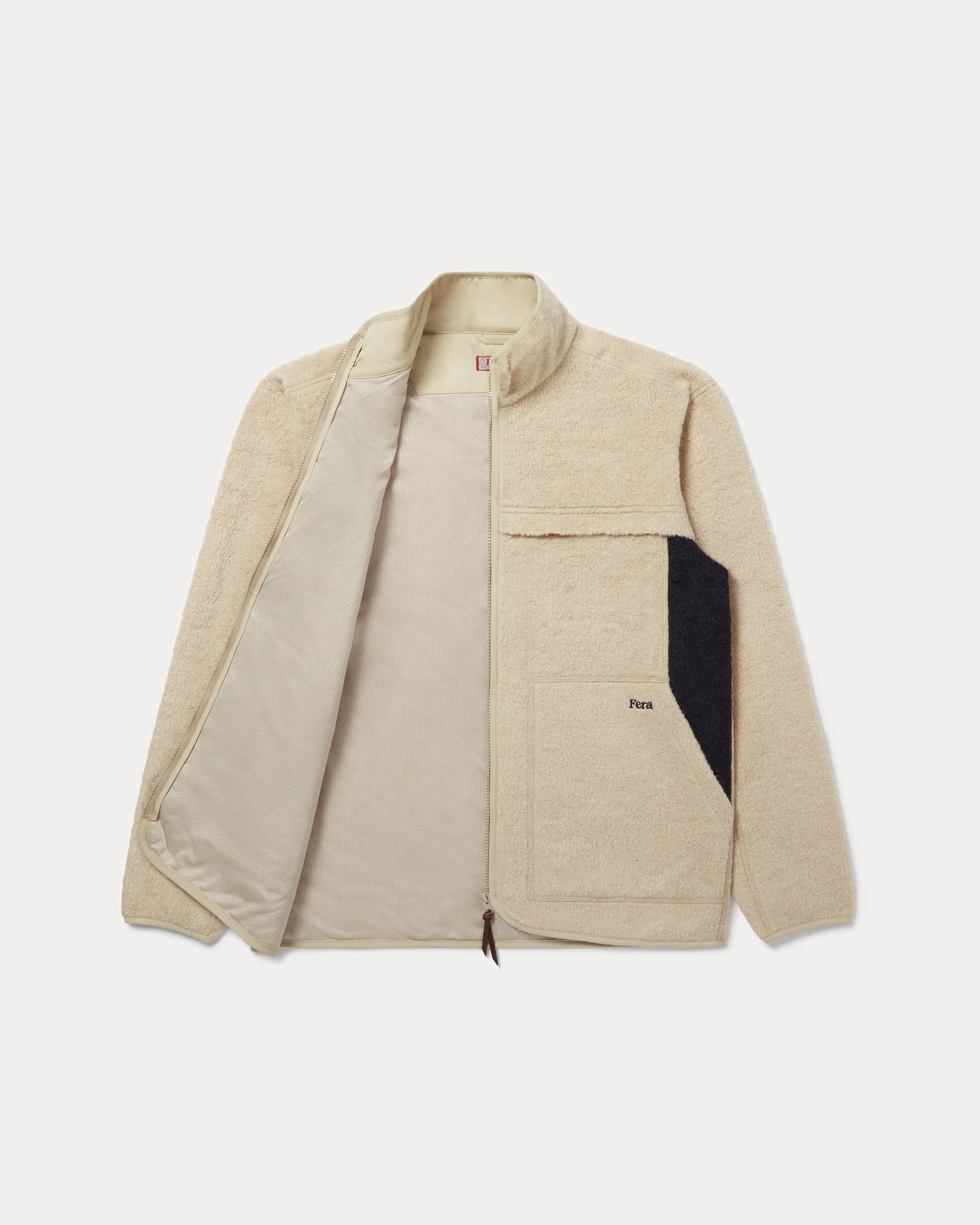 Swale Wool Fleece - Ecru - Image 5