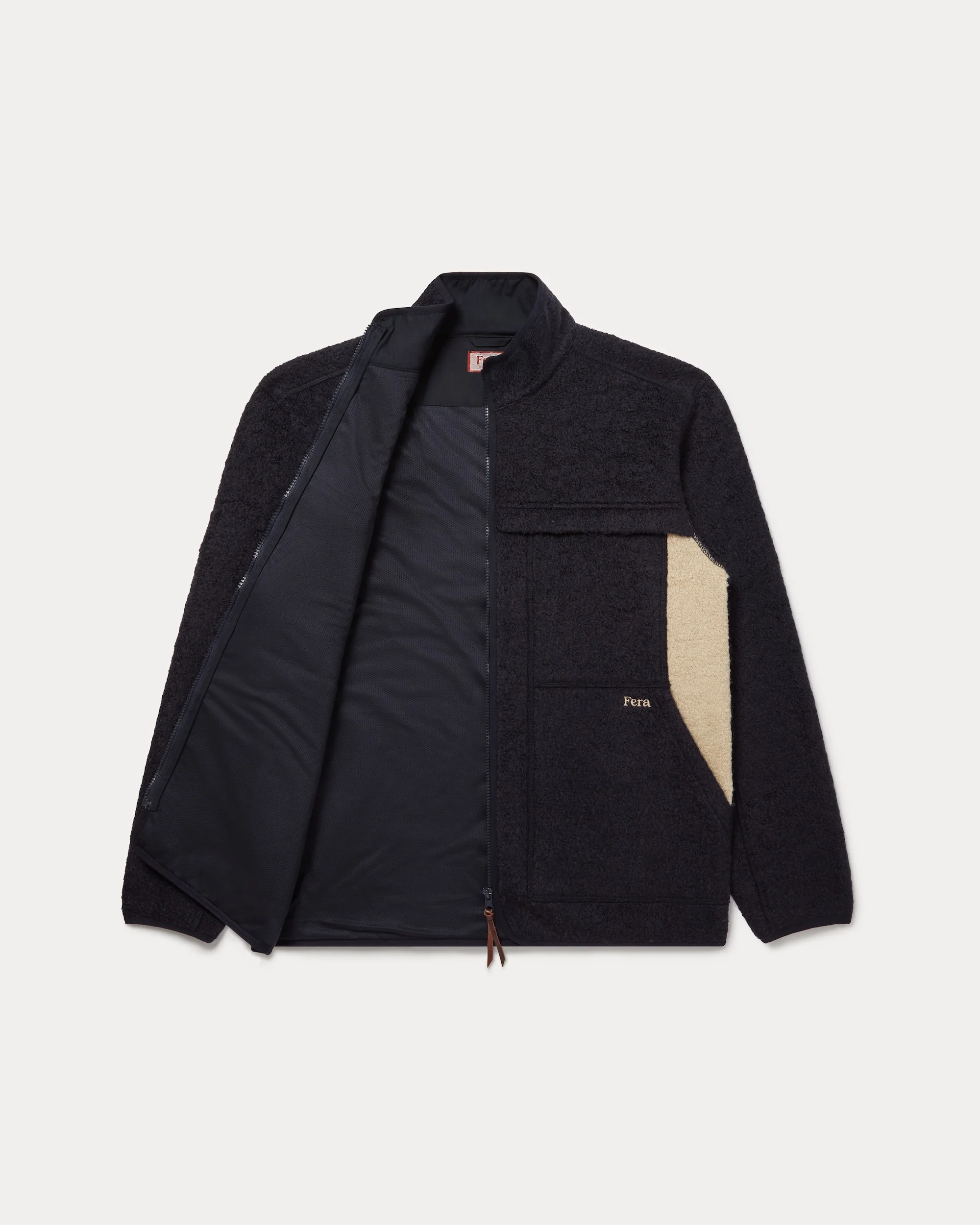 Swale Wool Fleece - Navy - Image 5