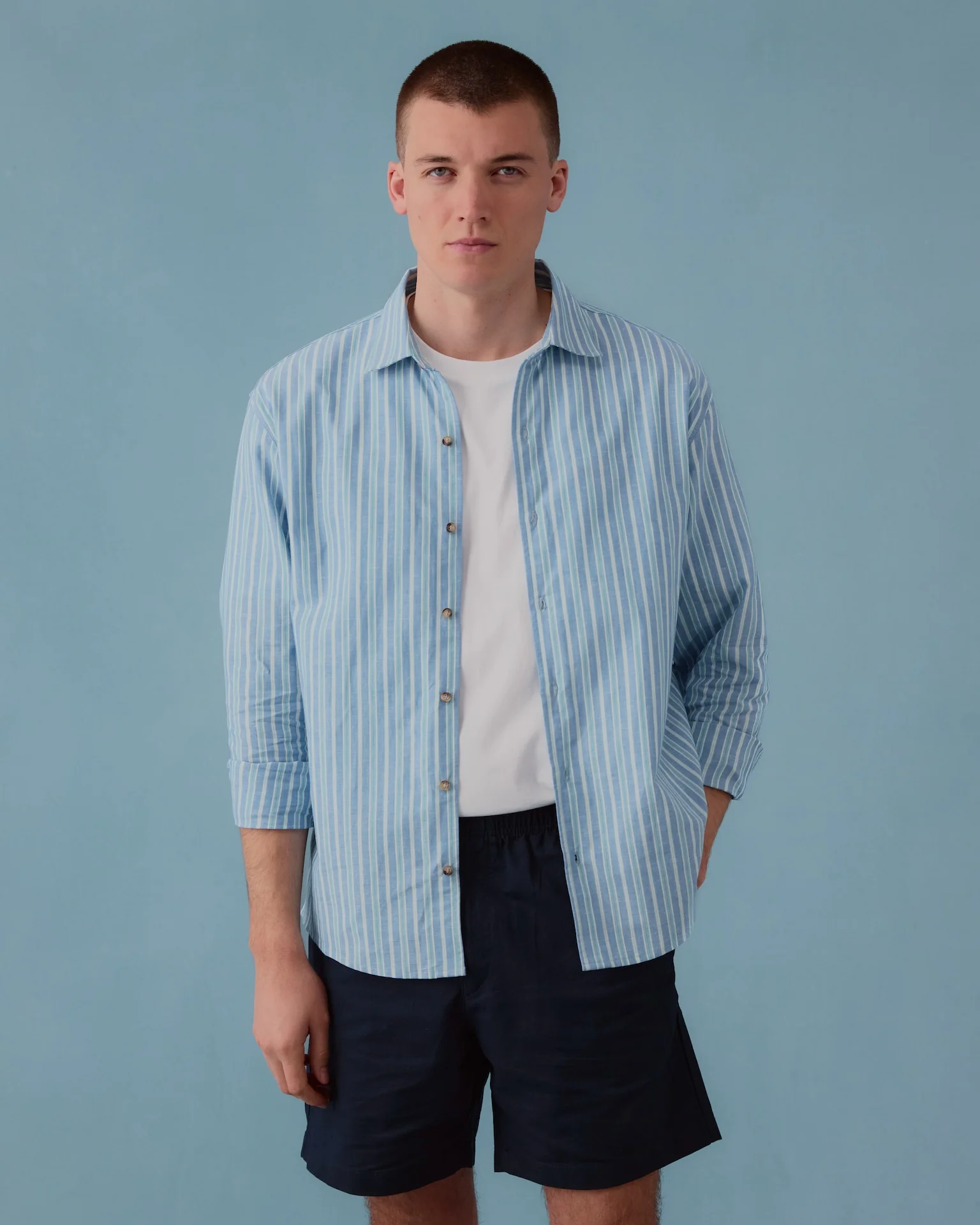 Tamar Shirt - Blue - Image 3