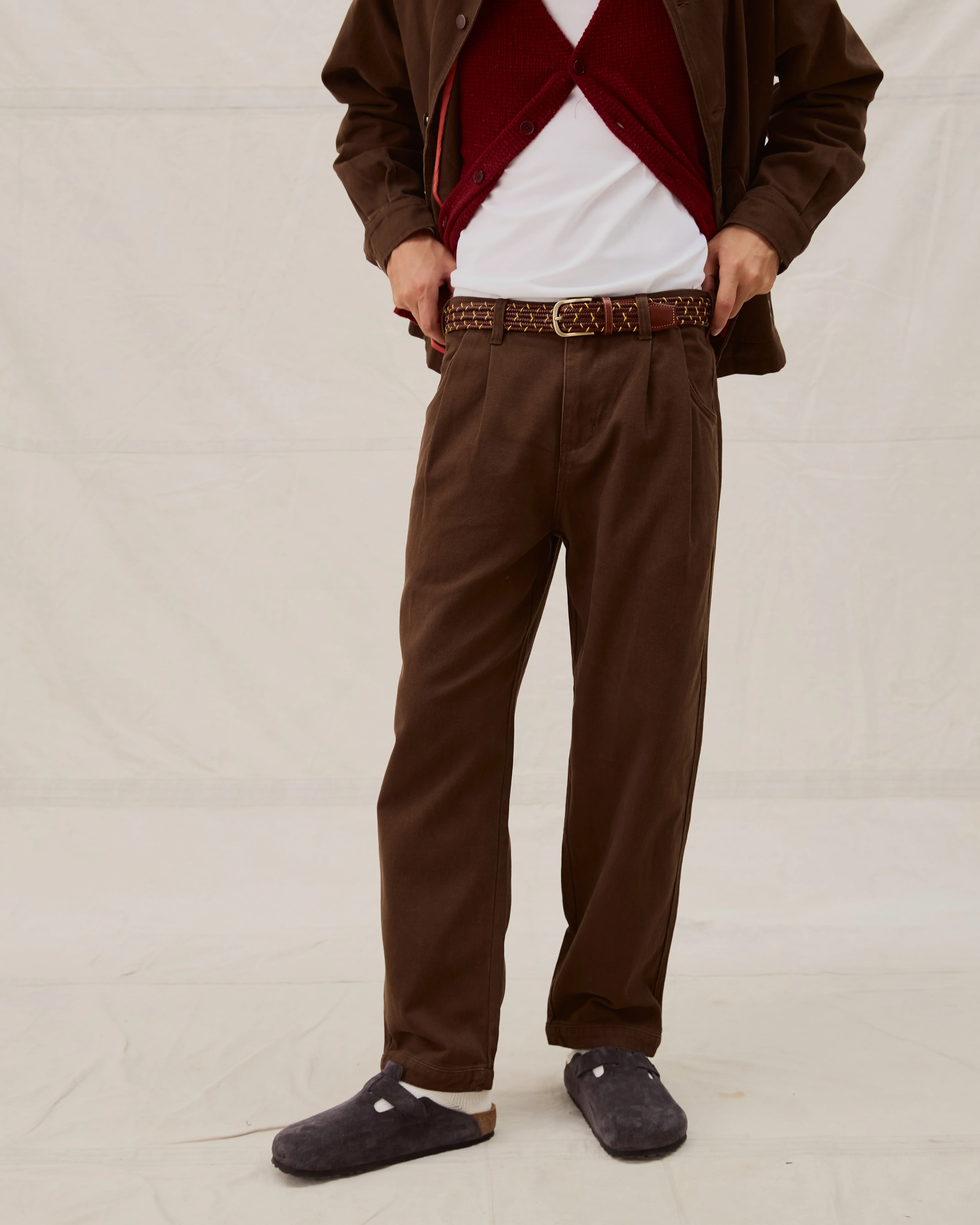 Uniform Trouser - Brown - Image 3