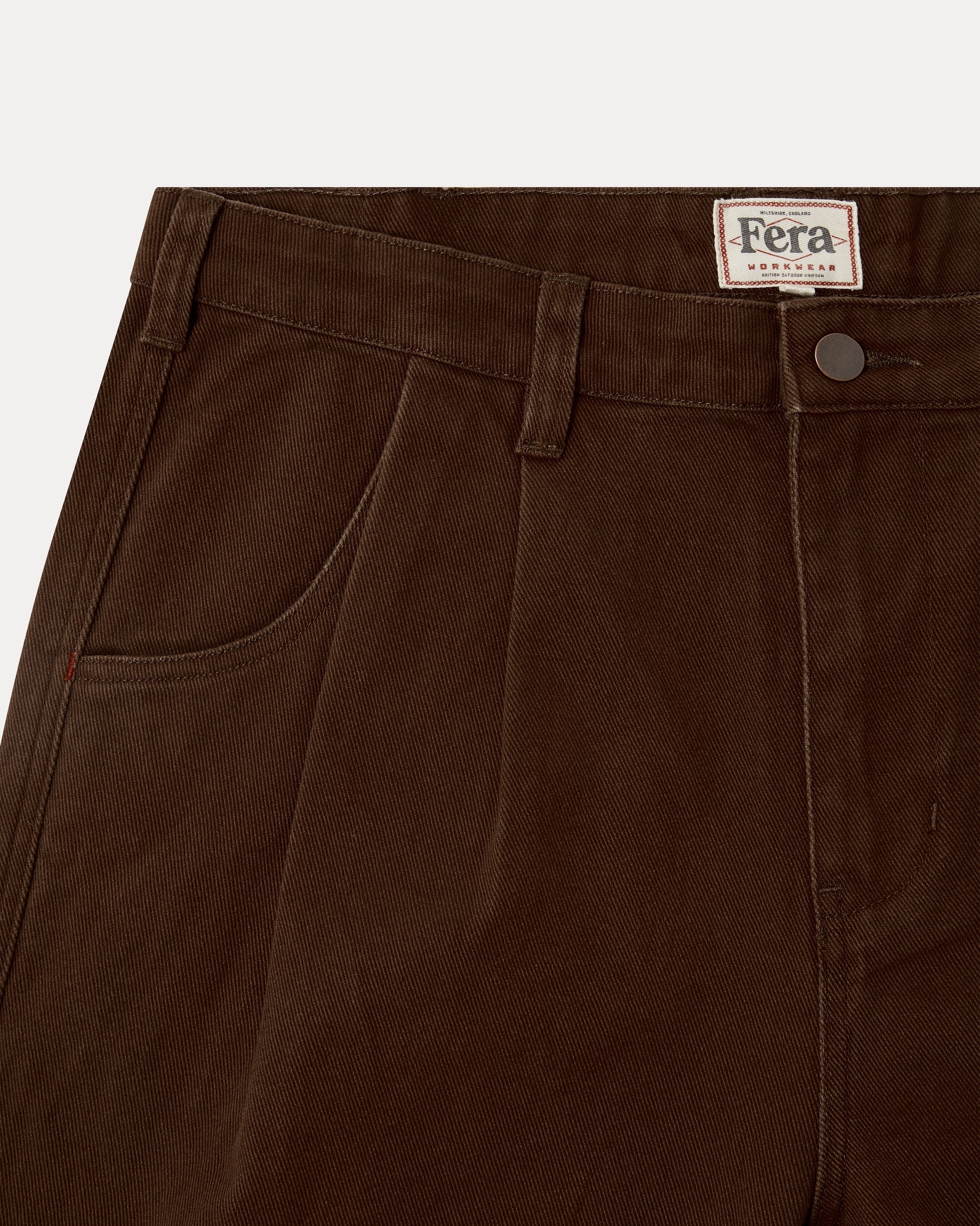 Uniform Trouser - Brown - Image 4