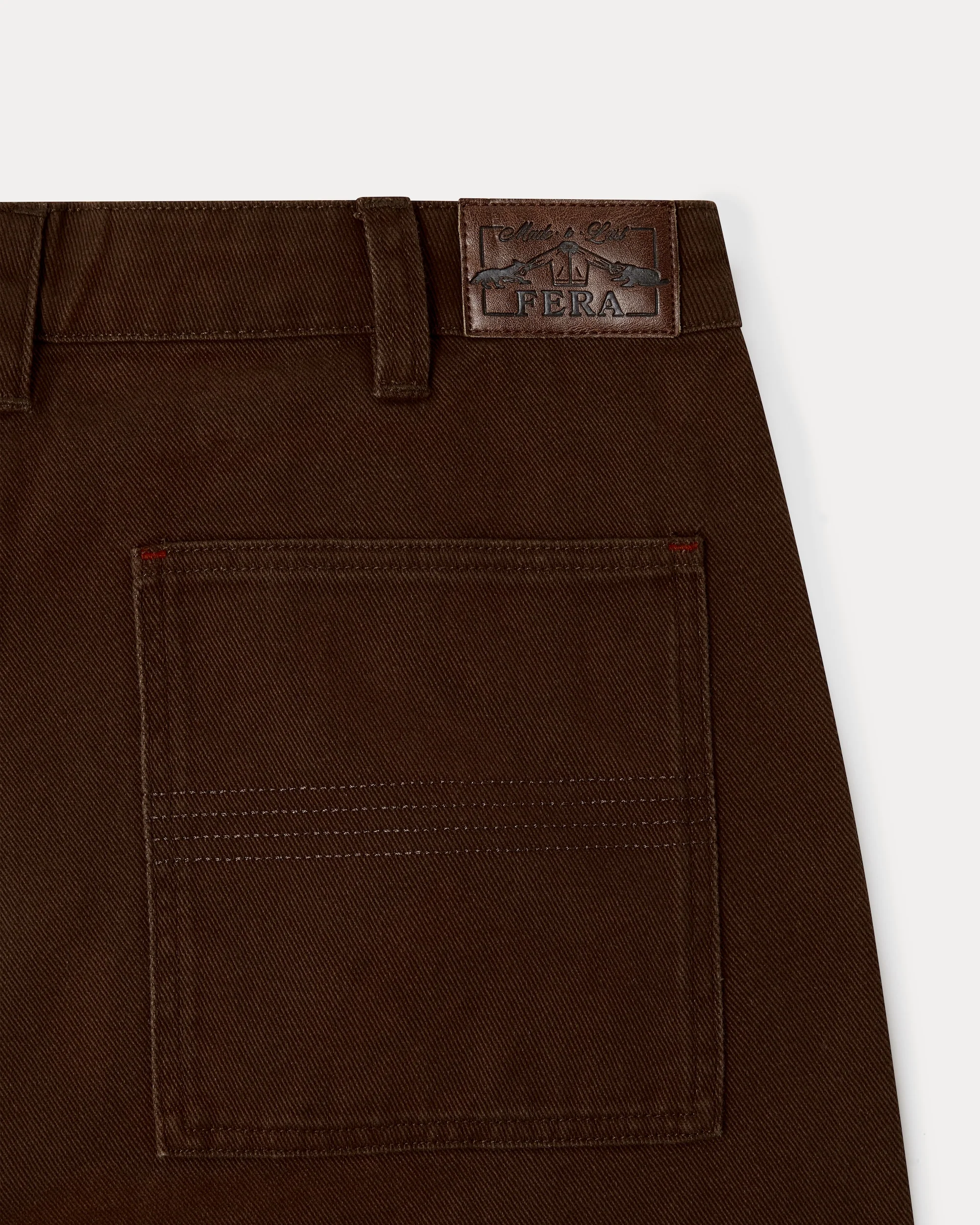 Uniform Trouser - Brown - Image 5