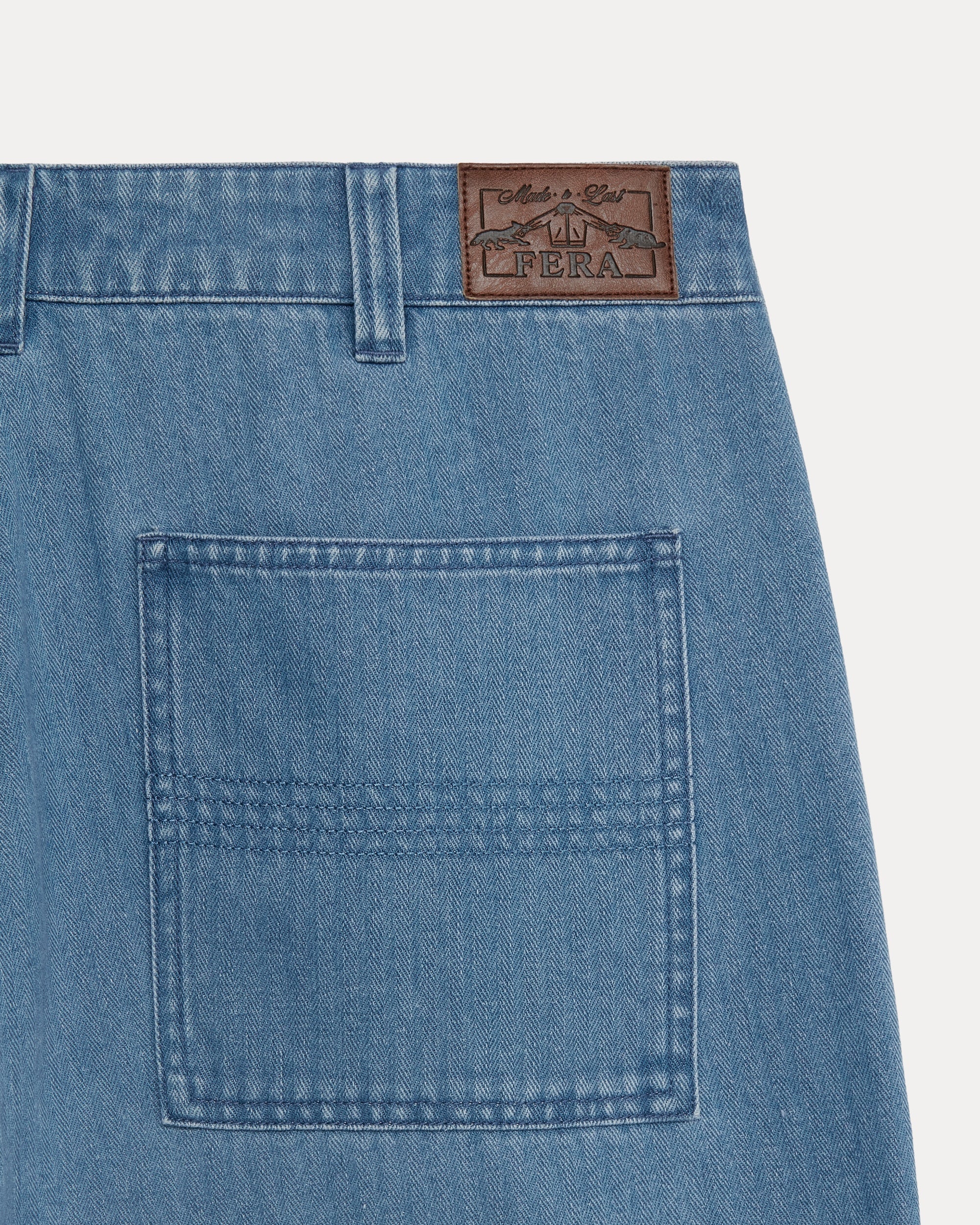 Uniform Trouser - Denim Herringbone - Image 6