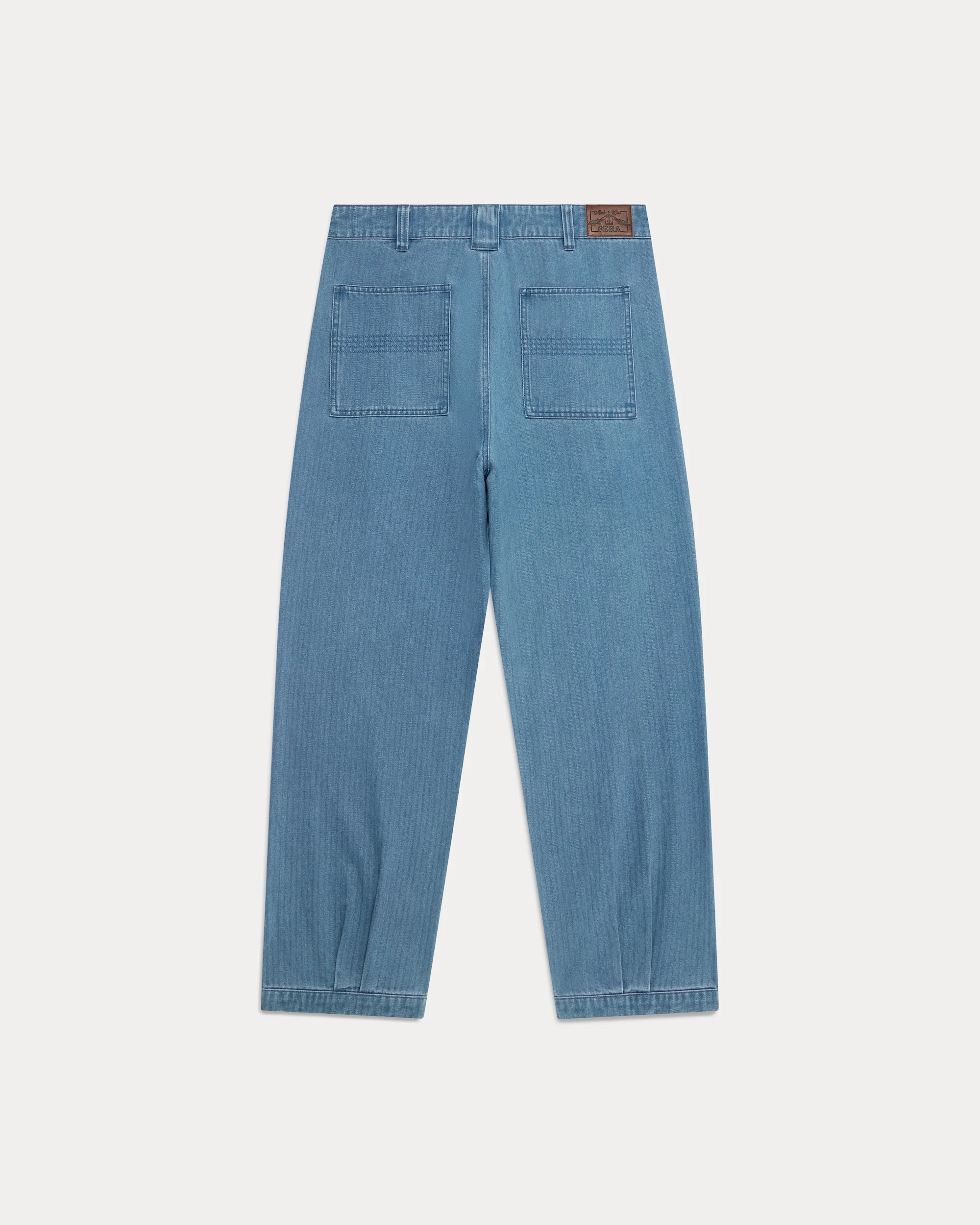 Uniform Trouser - Denim Herringbone - Image 7