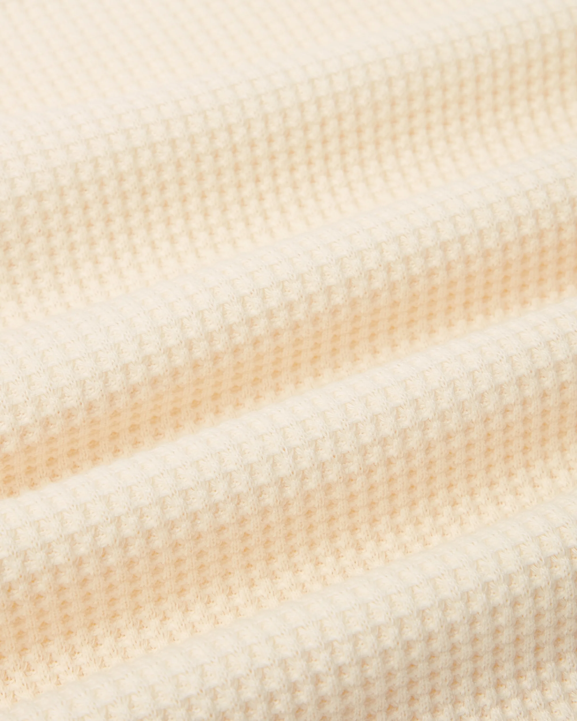 Waffle Long Sleeve - Off-White - Image 5