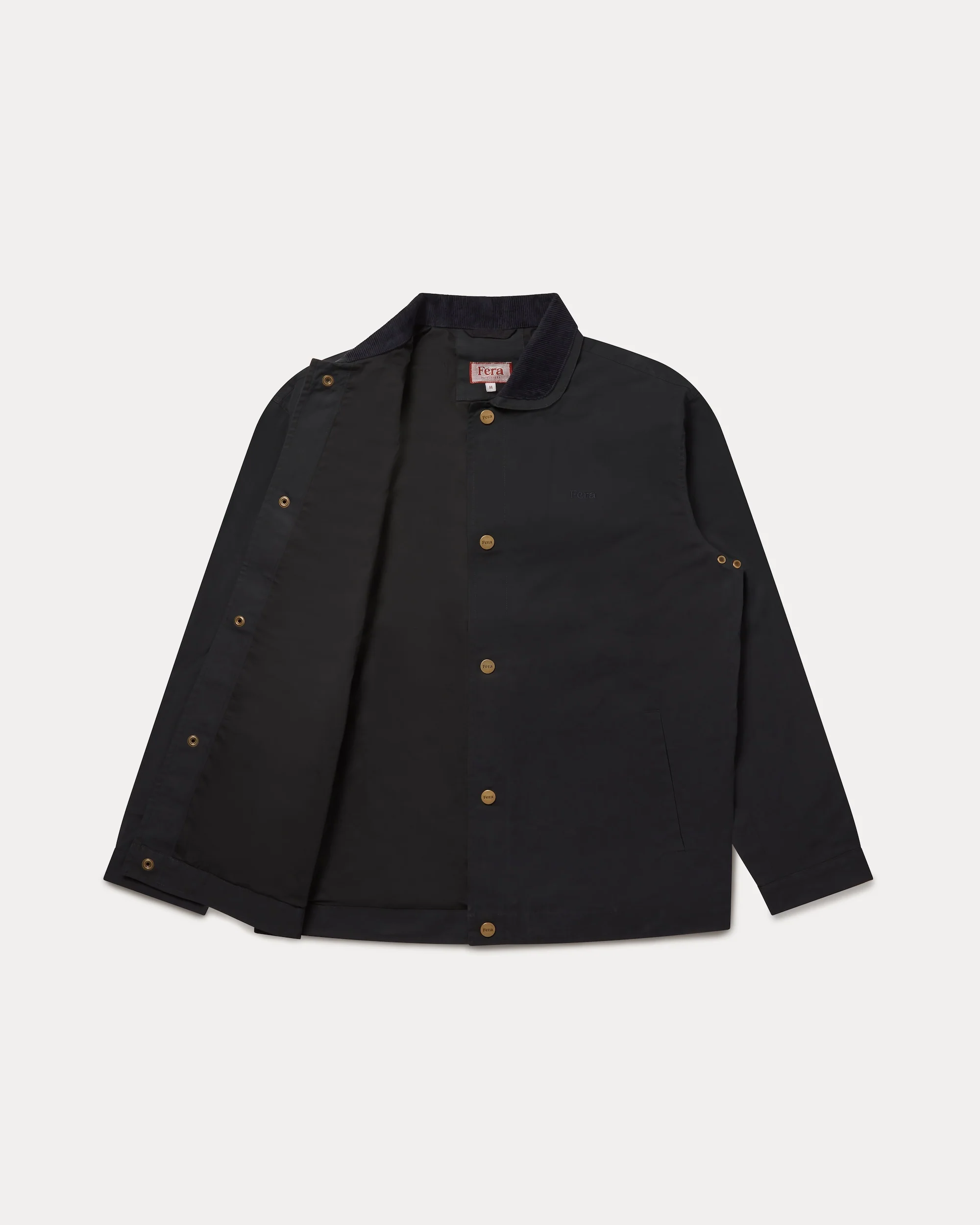 Waxed Jacket - Navy - Image 6