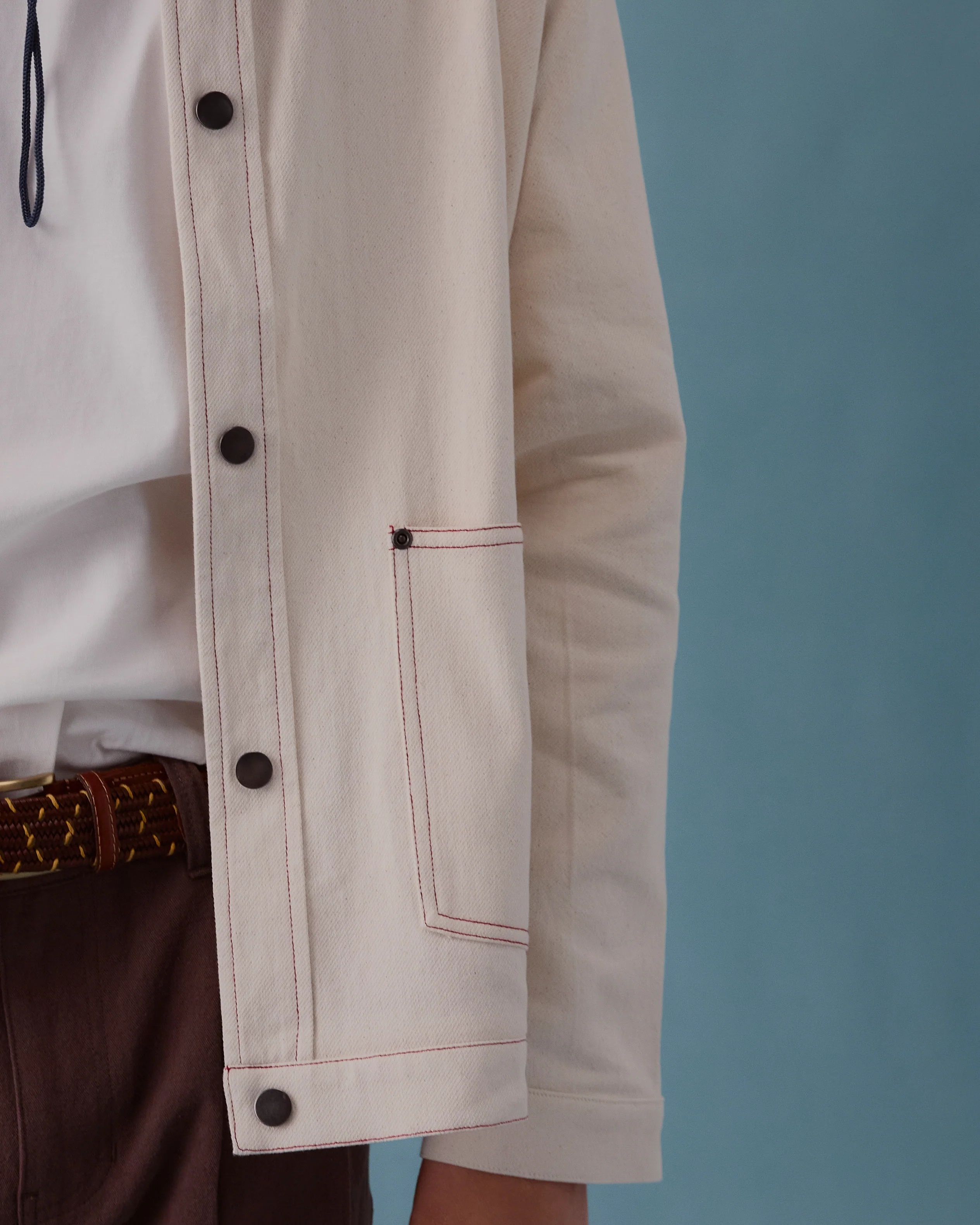 Zephyr Jacket - Ecru - Image 3