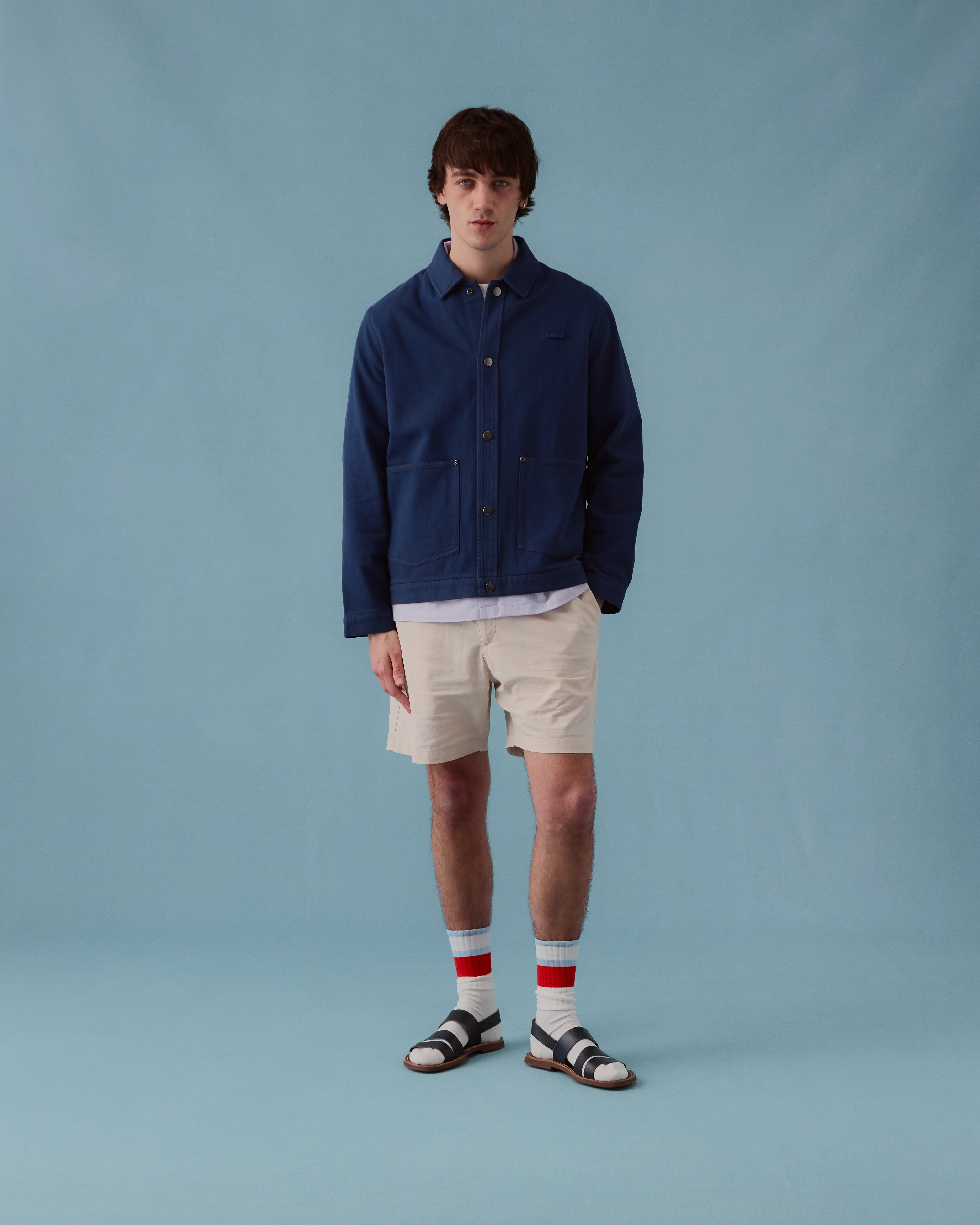 Zephyr Jacket - Washed Navy - Image 4
